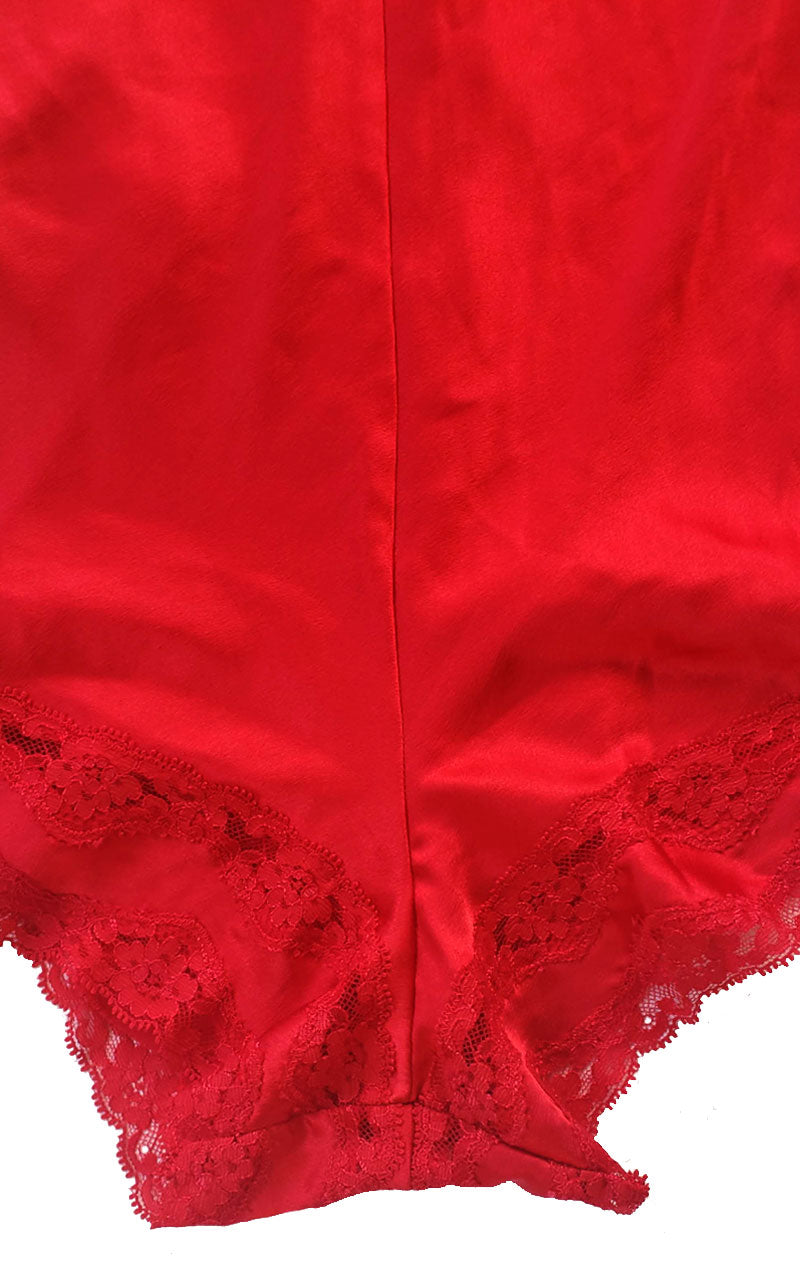 90s Victoria's Secret Angels Satin & Lace Romper