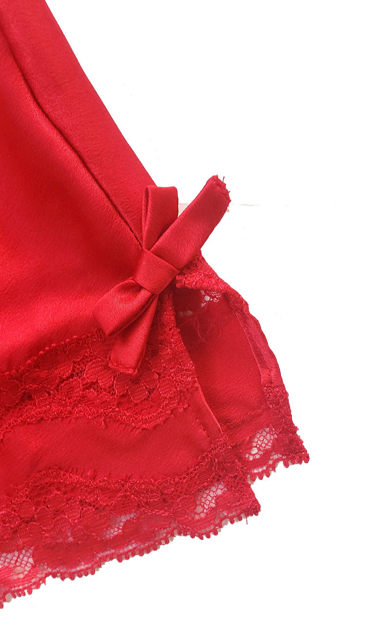 90s Victoria's Secret Angels Satin & Lace Romper