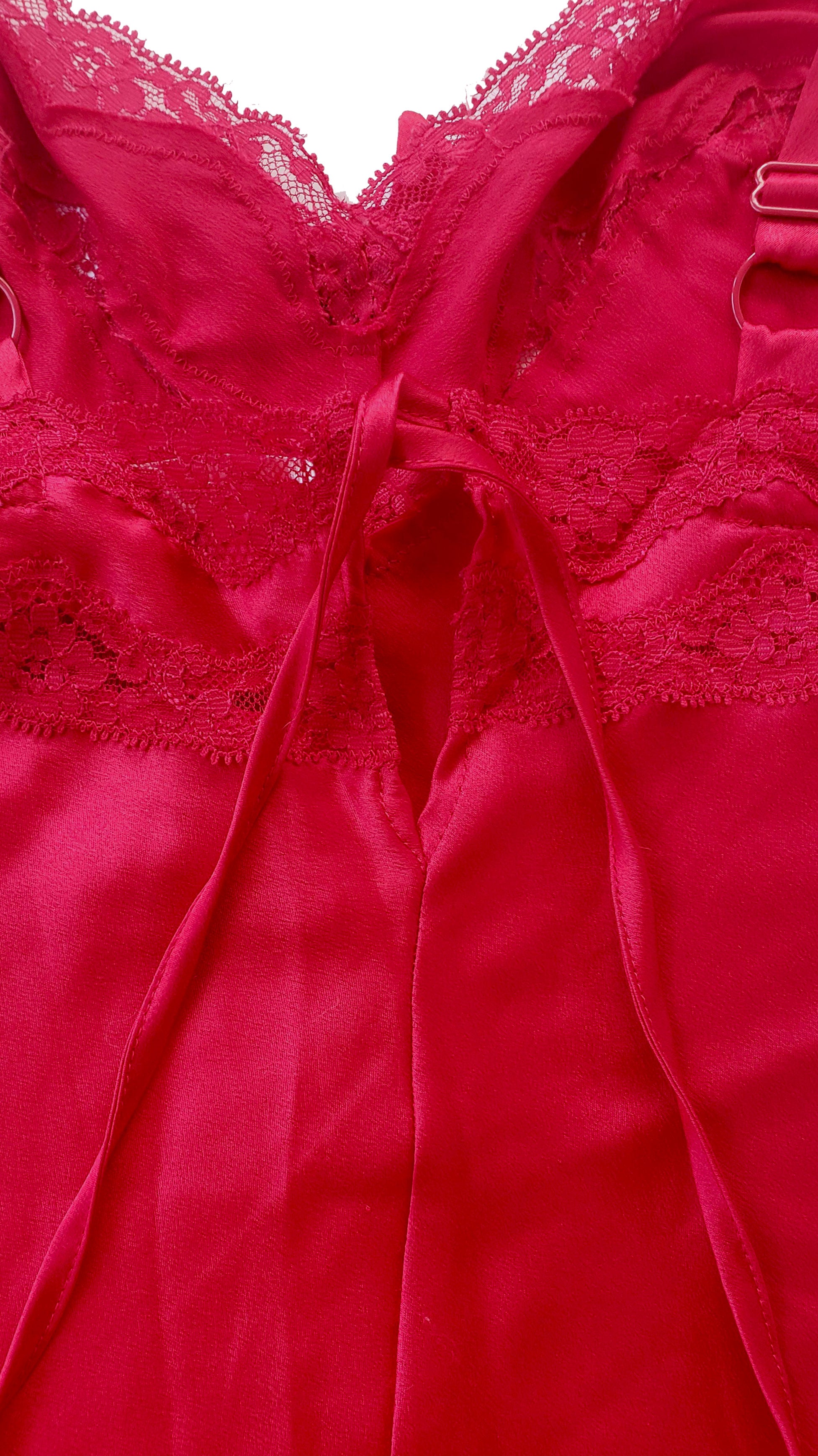 90s Victoria's Secret Angels Satin & Lace Romper