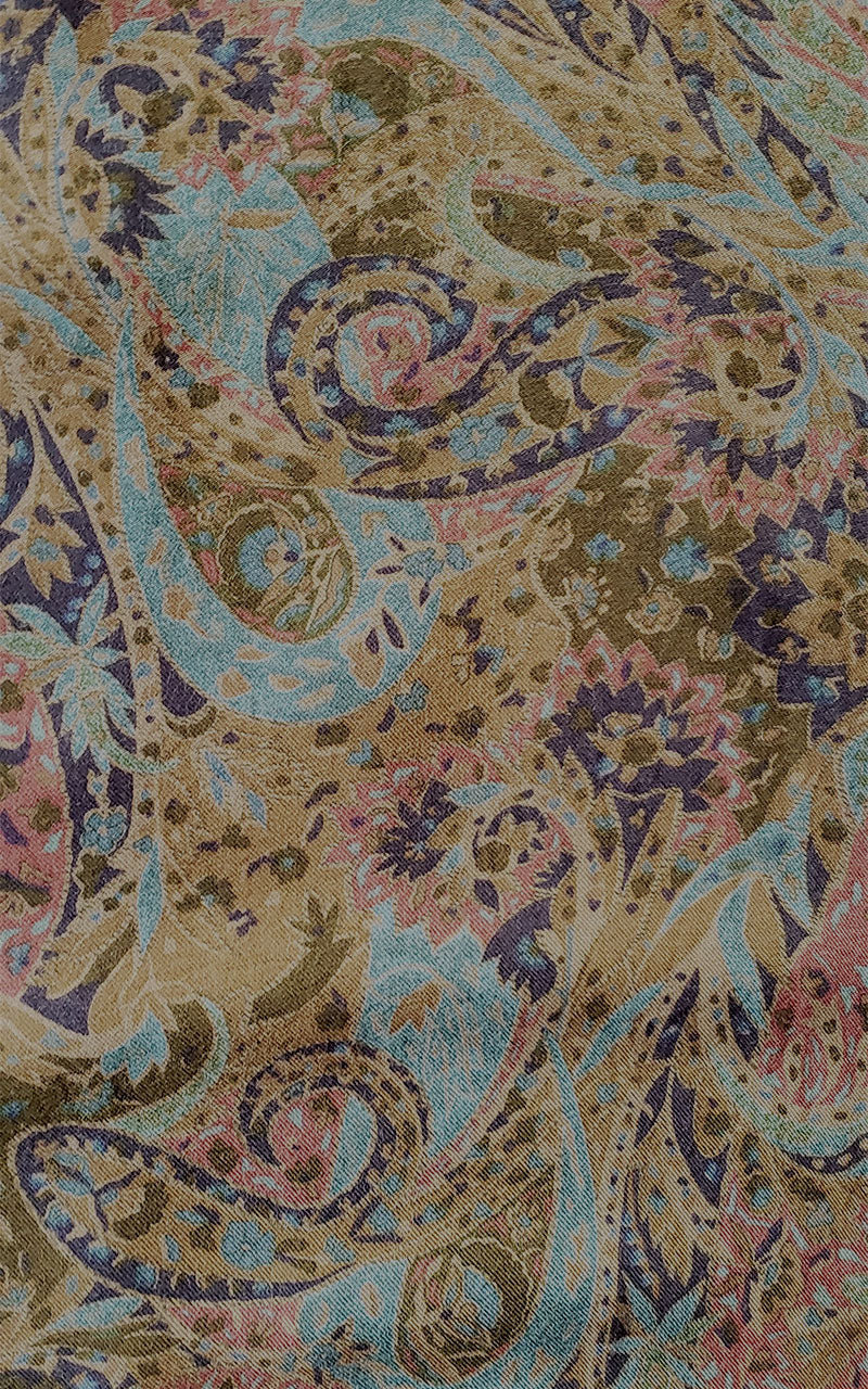 Vintage Ralph Lauren A-line Winter Paisley Skirt