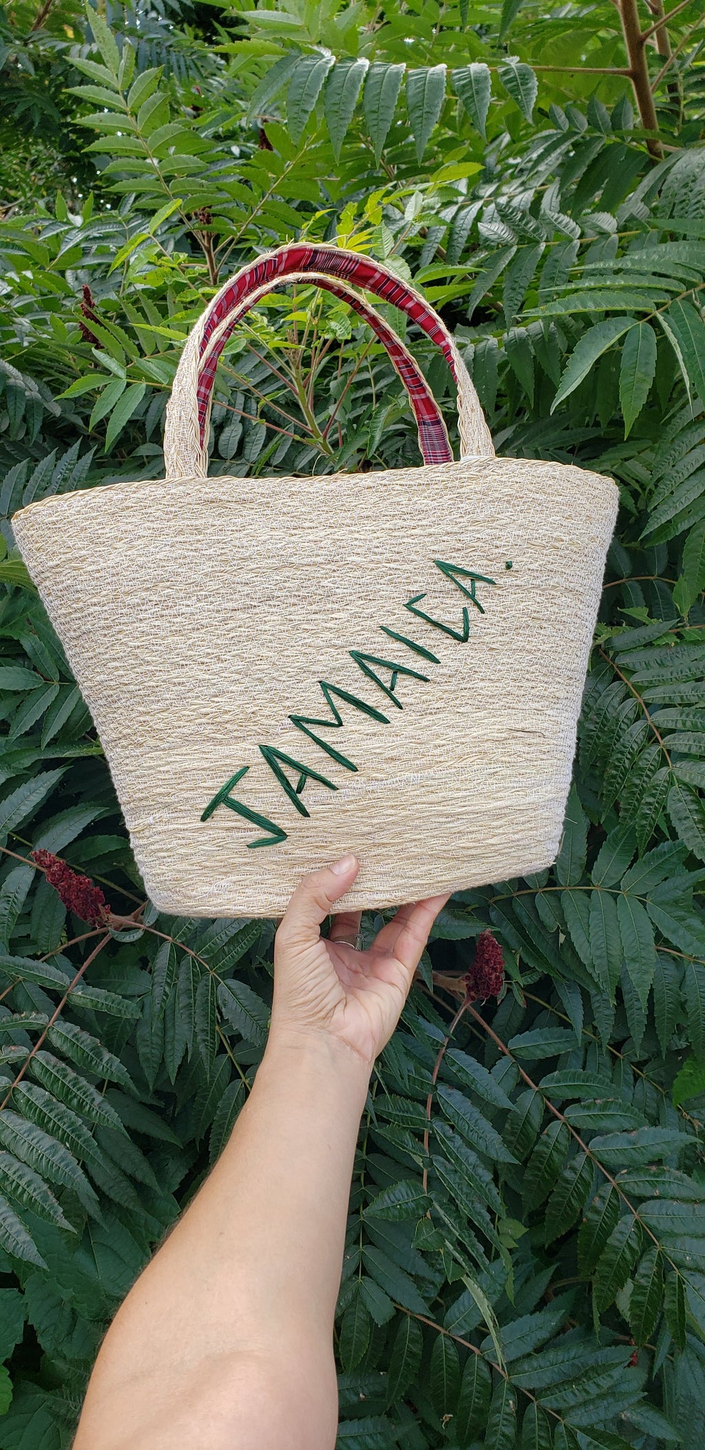 Wicker Jamaica Tote Bag