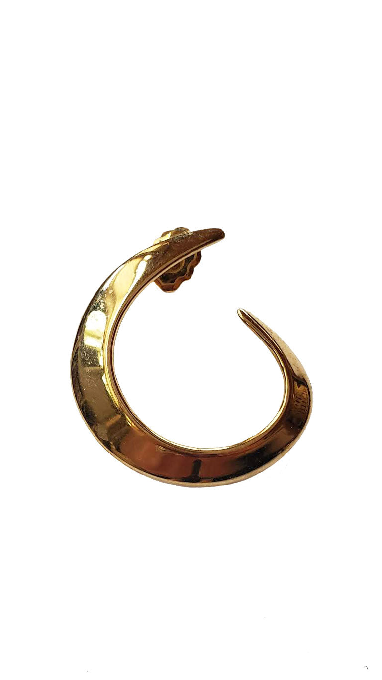 Vintage Swoop Earrings