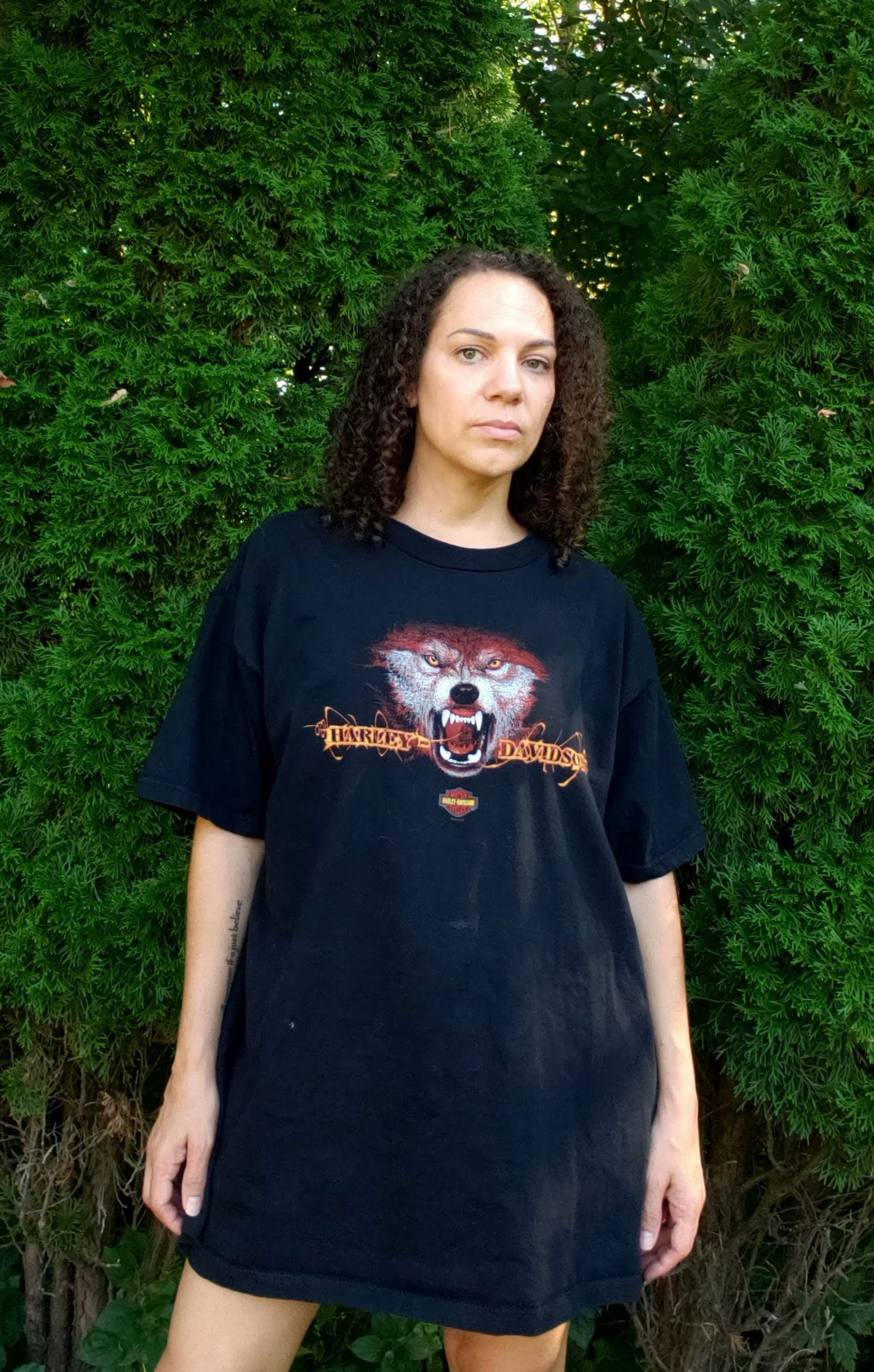 Rare Wolf Harley Tee - St Paul, MN