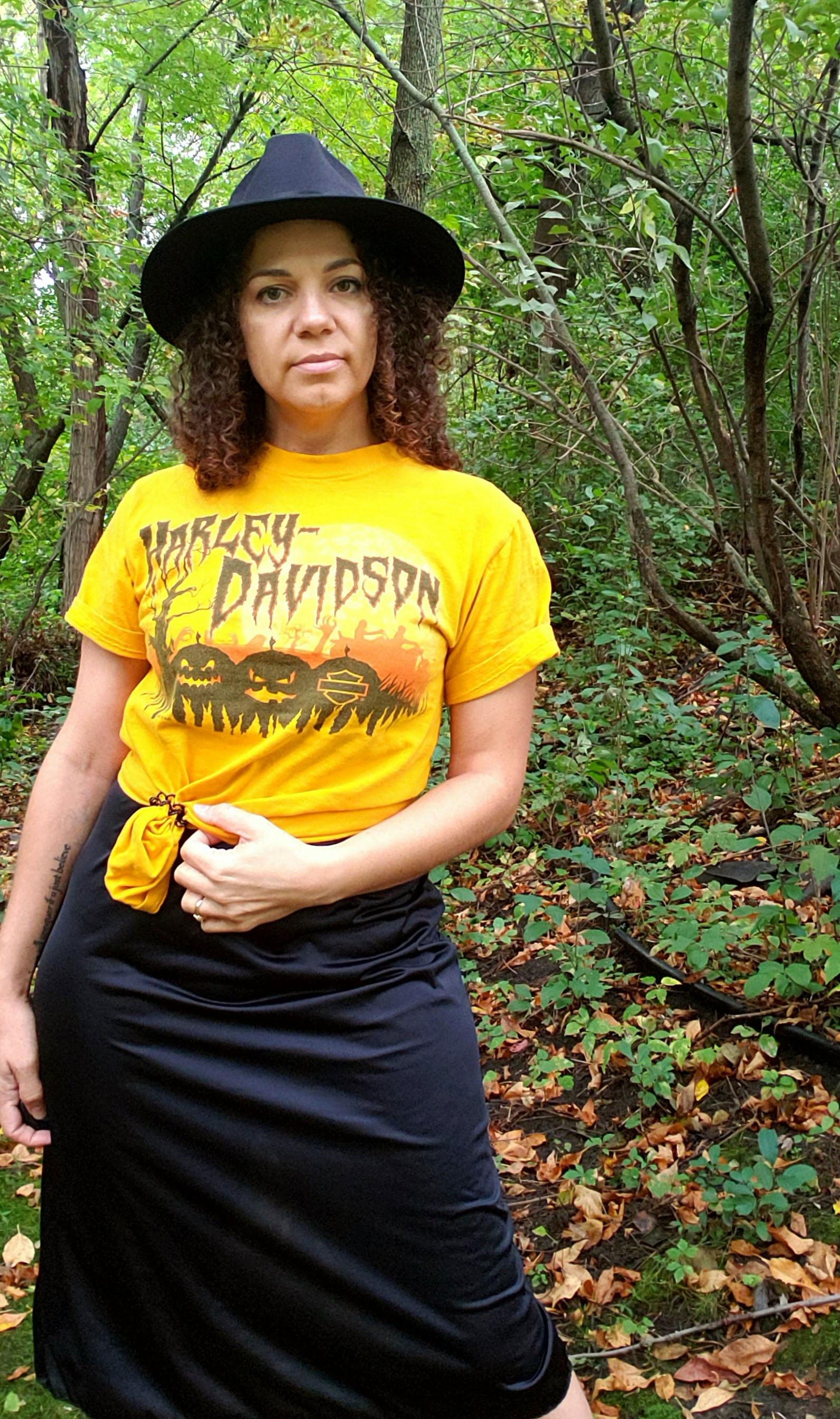 Rare Harley Halloween Harley Davidson Graphic Tee