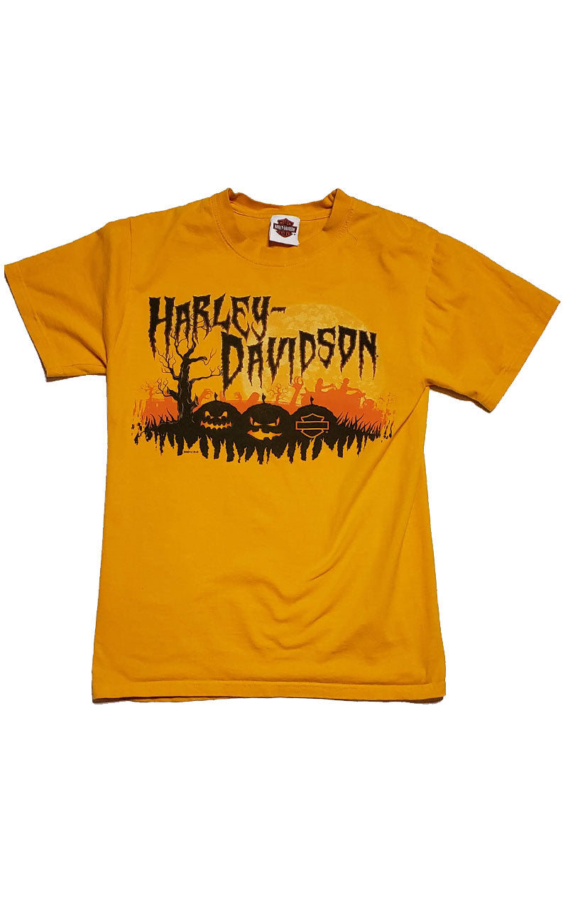 Rare Harley Halloween Harley Davidson Graphic Tee