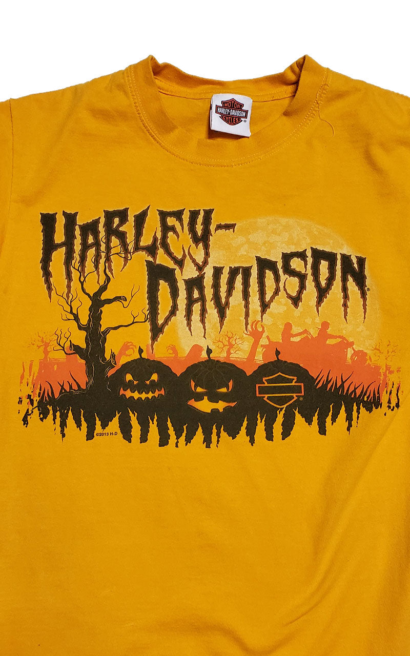 Rare Harley Halloween Harley Davidson Graphic Tee