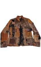 Robert Kitchens Brown & Tan UltraSuede Jacket