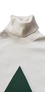 Tory Burch Harlequin Turtleneck Sweater
