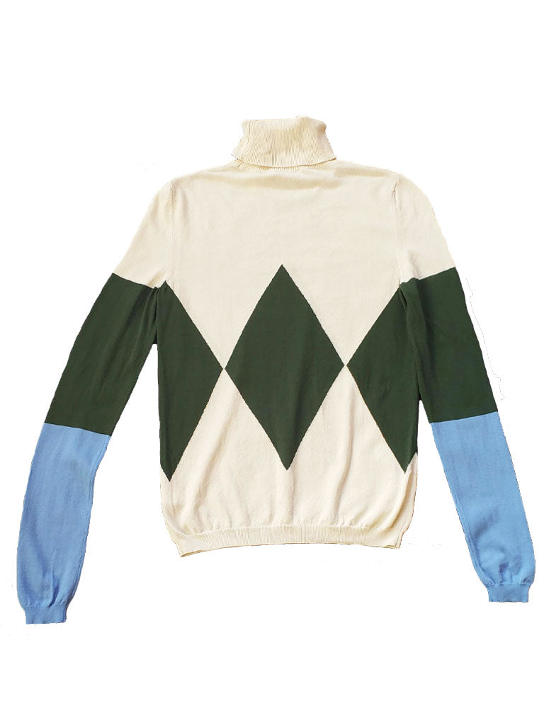 Tory Burch Harlequin Turtleneck Sweater