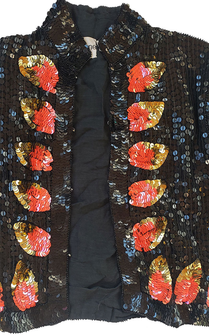 Vintage Girl's Sequined Jacket