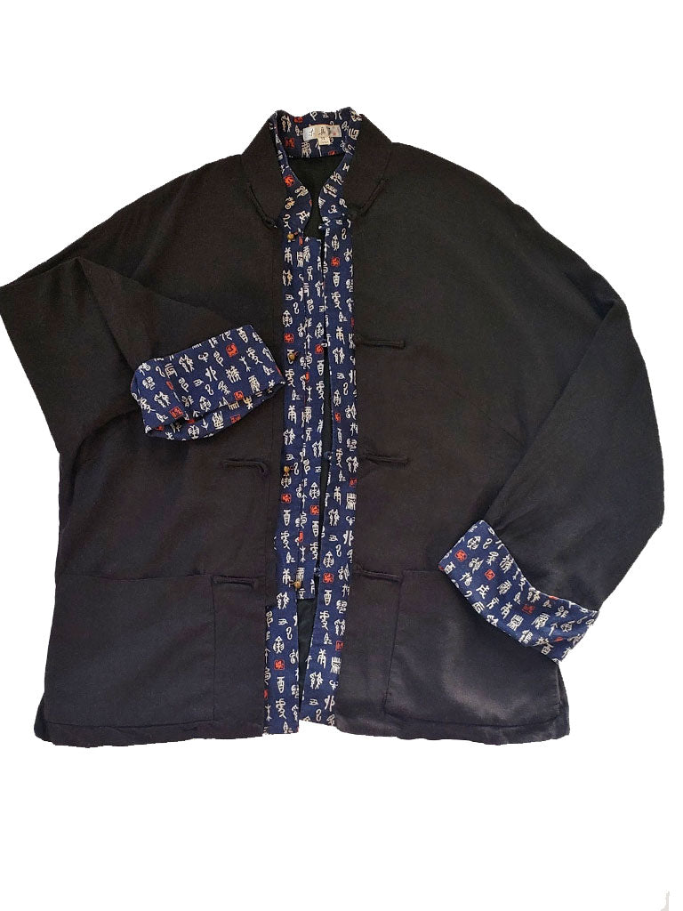90s Navy/Black Asian Jacket