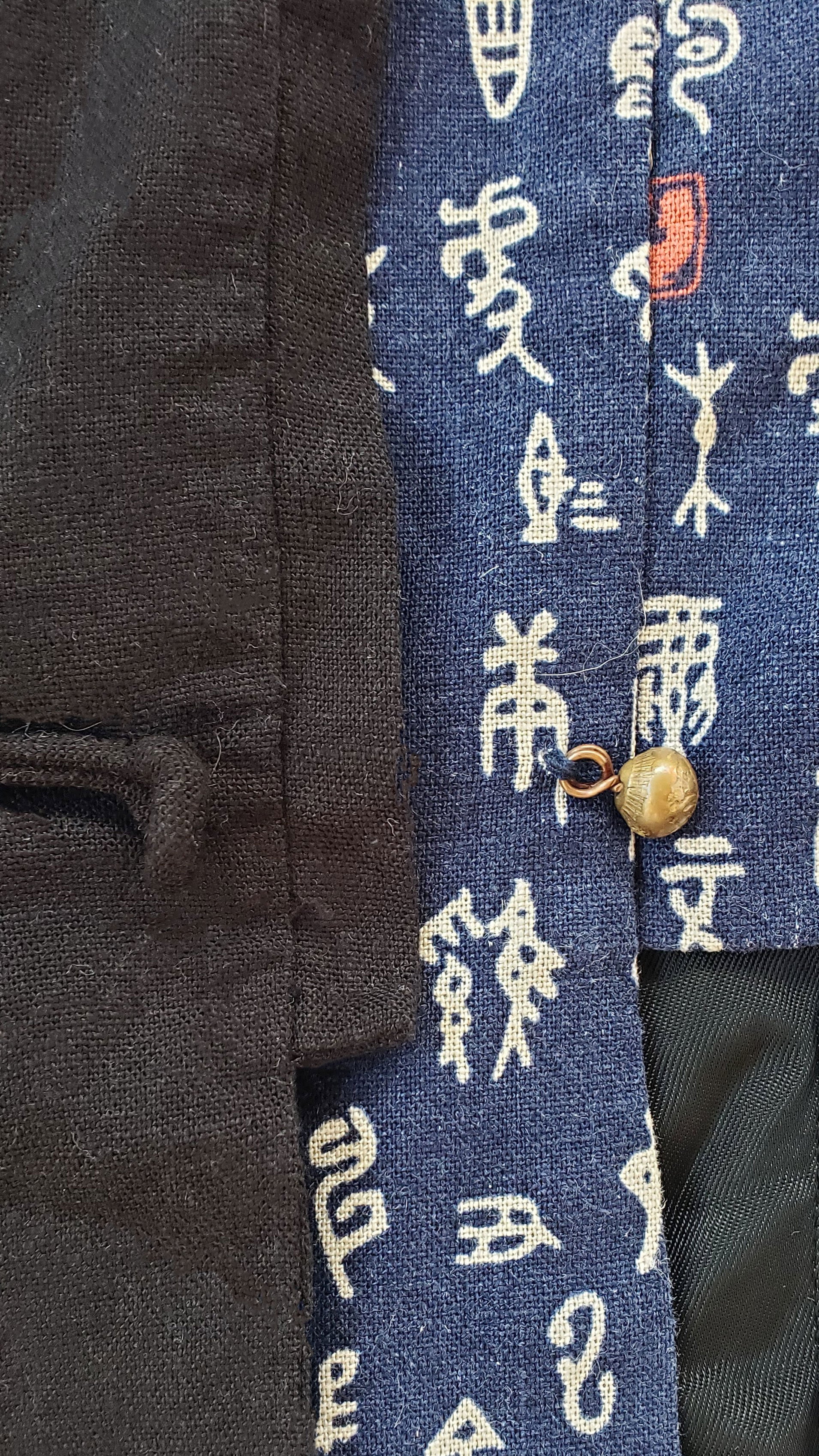 90s Navy/Black Asian Jacket