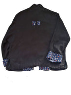 90s Navy/Black Asian Jacket