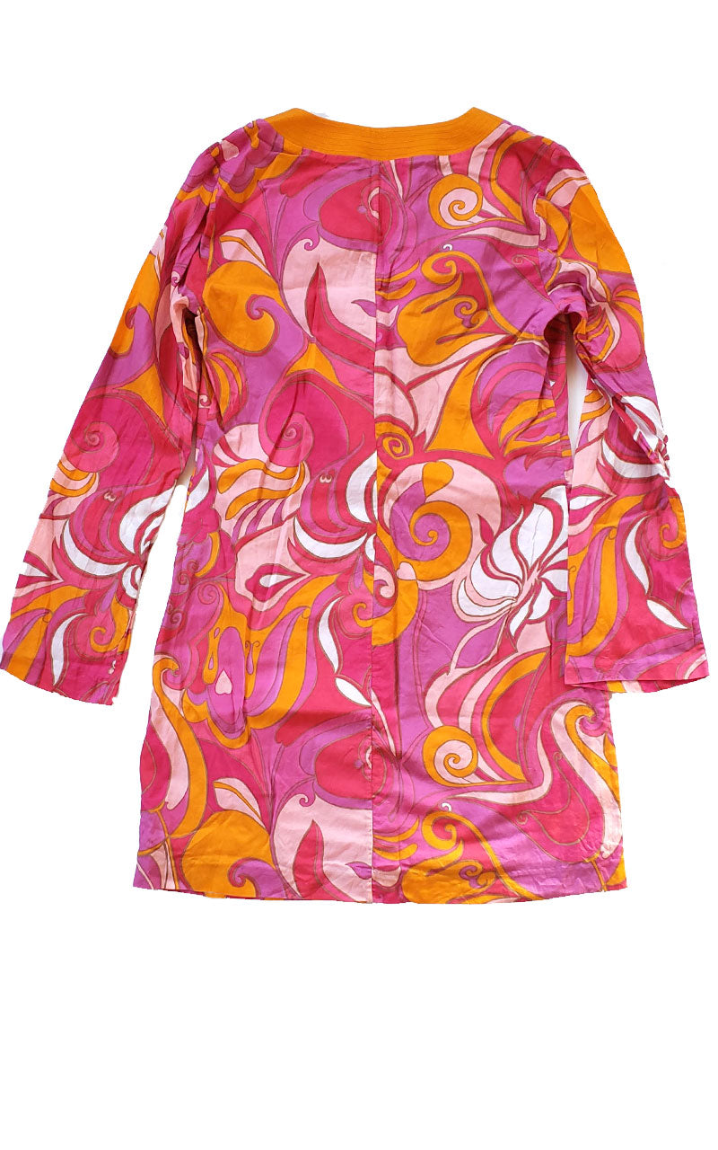 Trina Turk X Banana Republic Pink Paisley Shift Dress