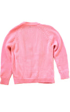 Vintage KMart Bubblegum Pink Cardigan Sweater