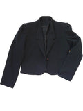 Vintage Wool Cropped Women's Blazer