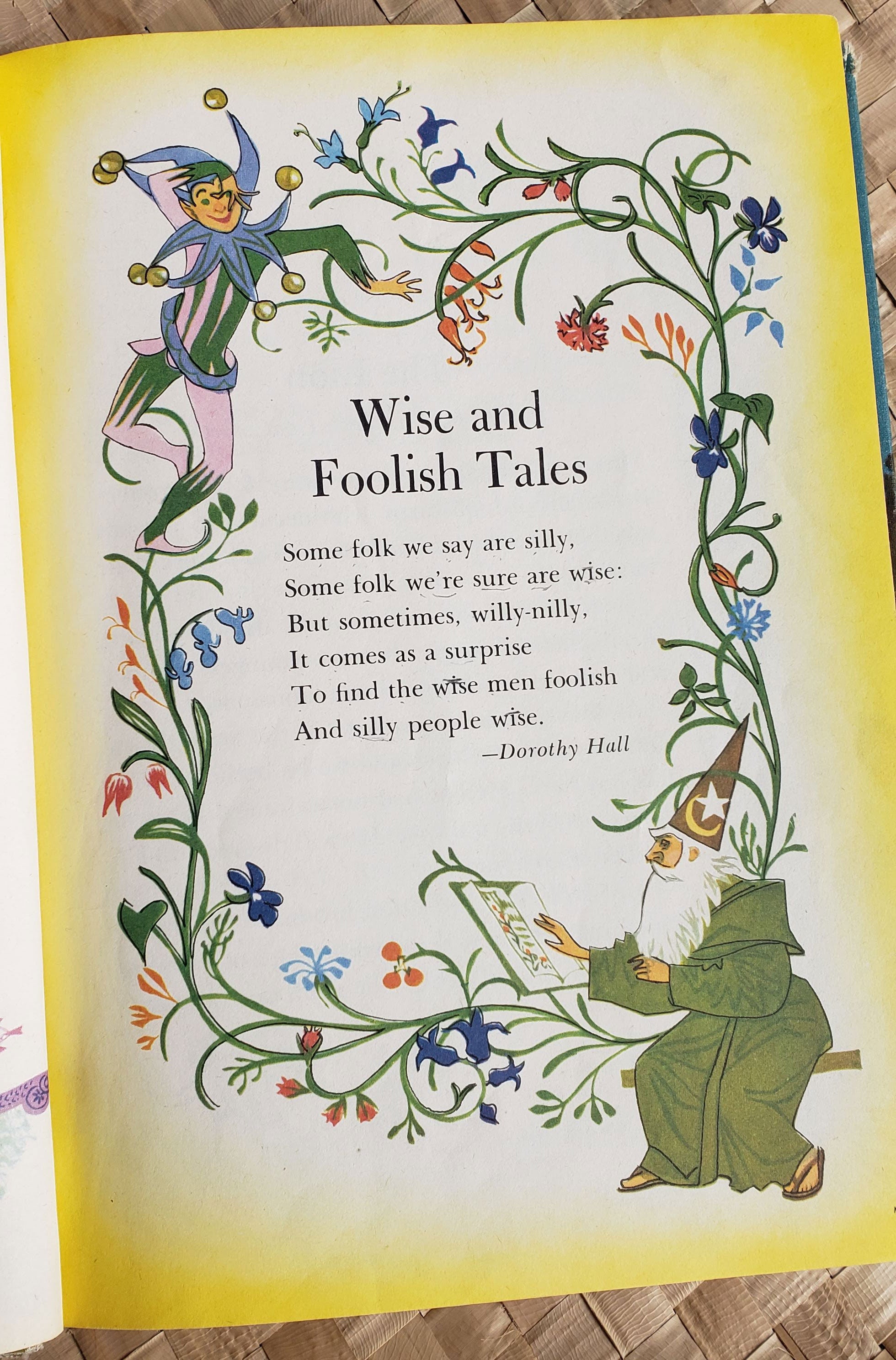 Rare Vintage Magic Carpet Children's Book (Copyright 1954)
