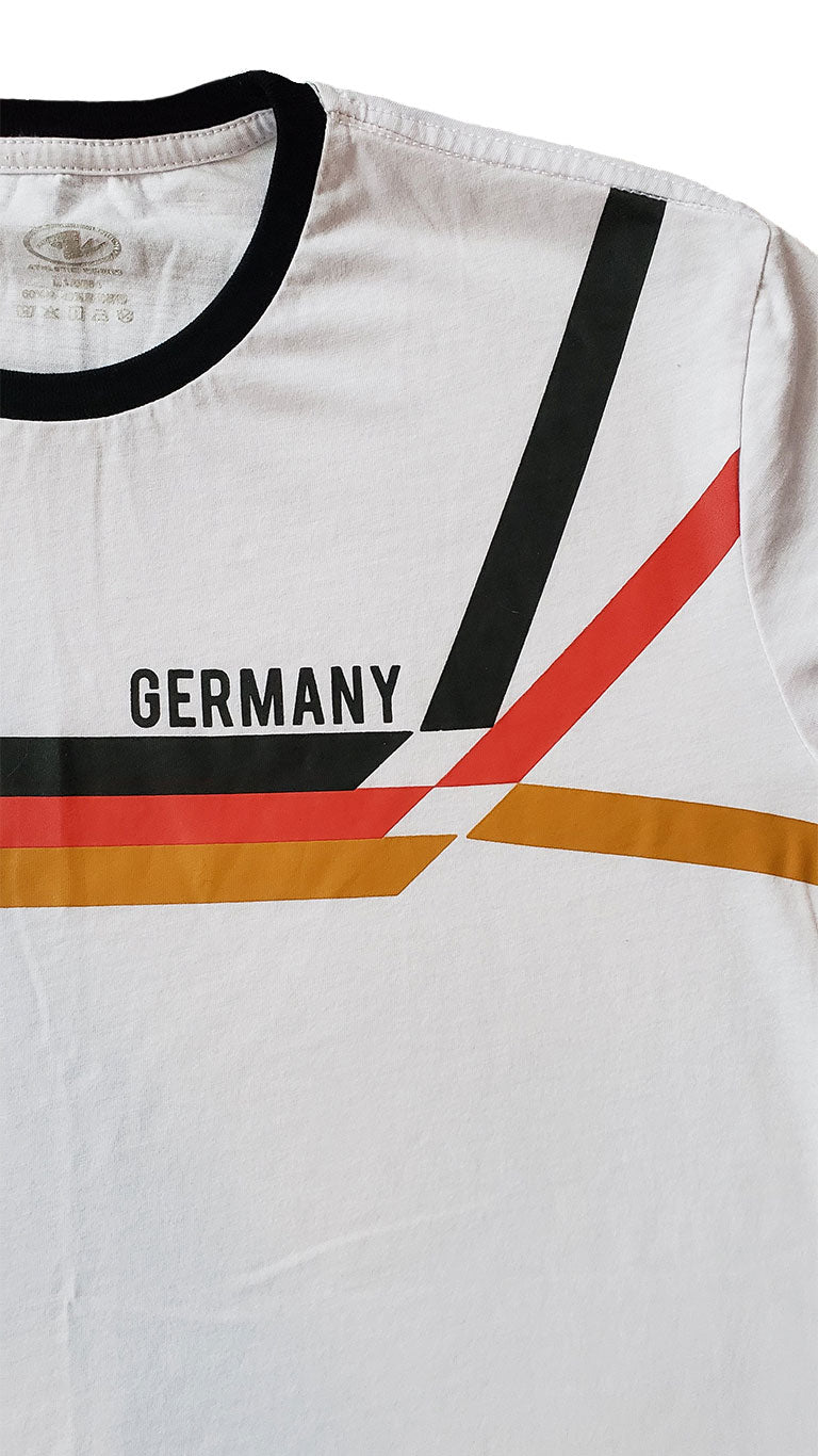 Retro Germany Soccer Ringer Tee
