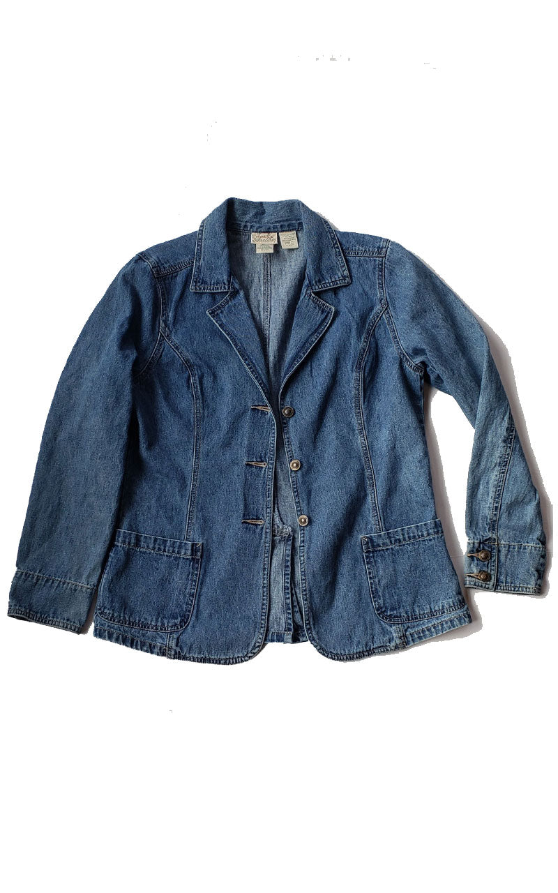 Vintage St. John's Bay Denim Blazer