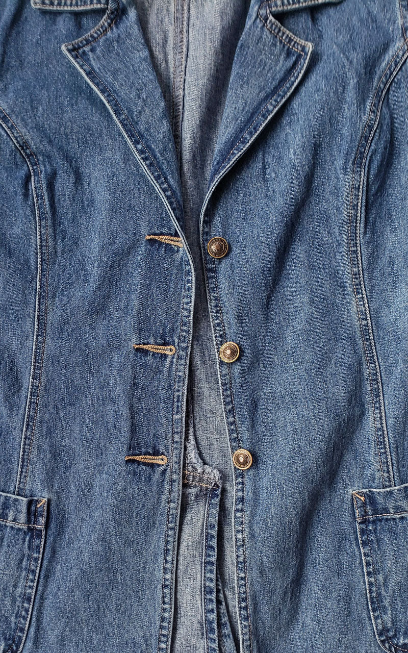 Vintage St. John's Bay Denim Blazer