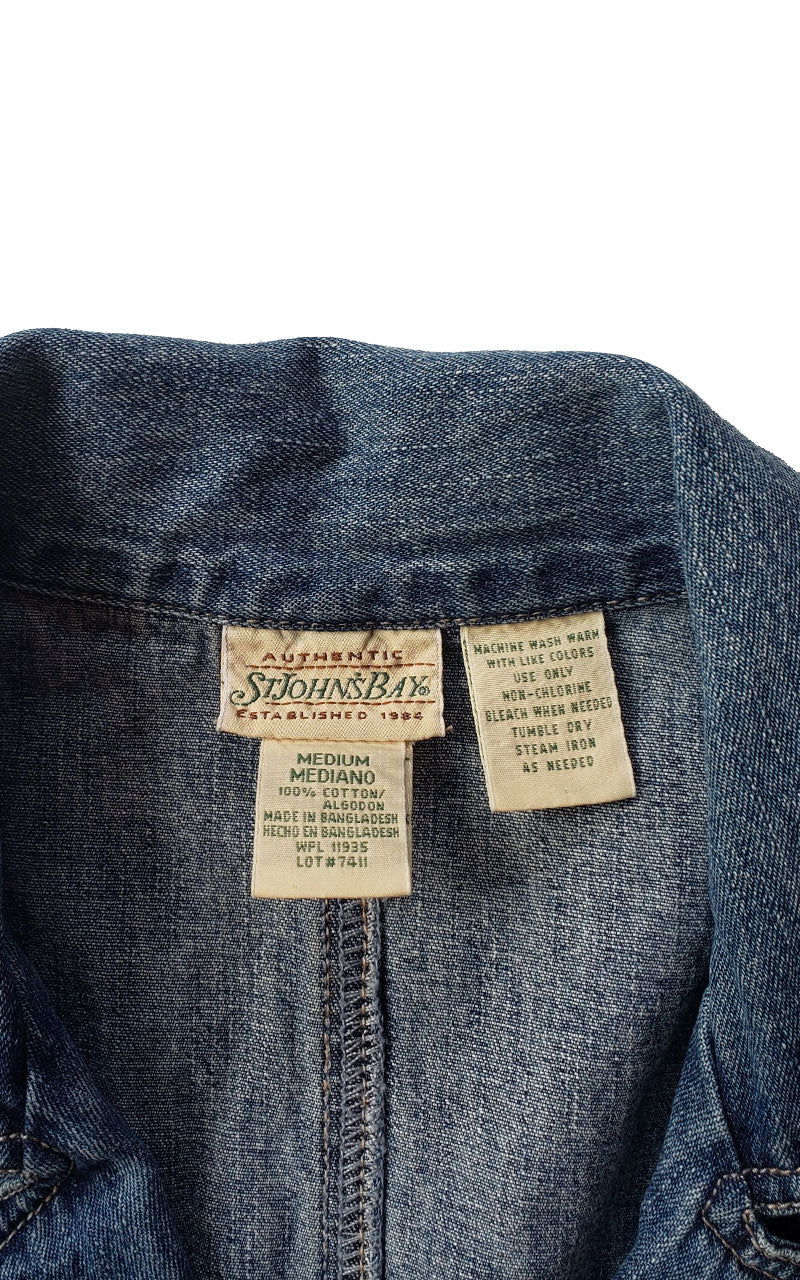 Vintage St. John's Bay Denim Blazer