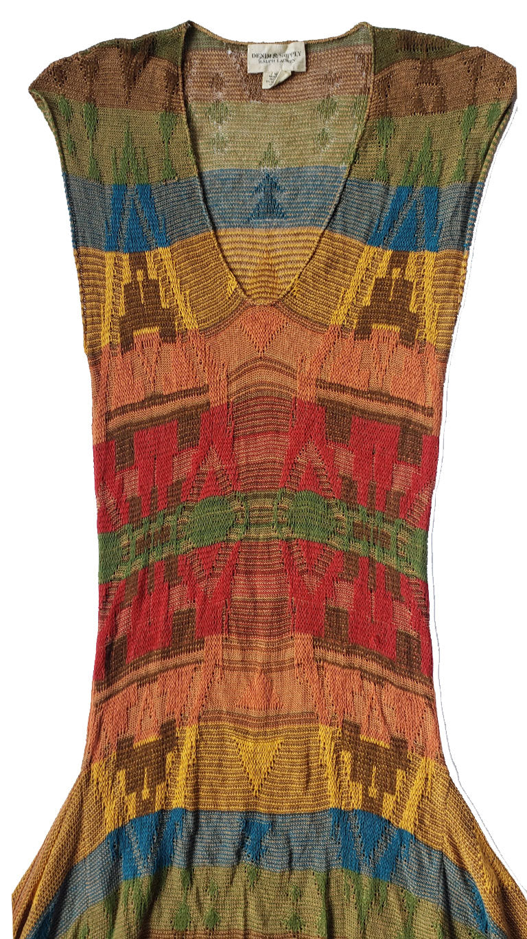 Vintage Denim & Supply Ralph Lauren Sweater Maxi Dress