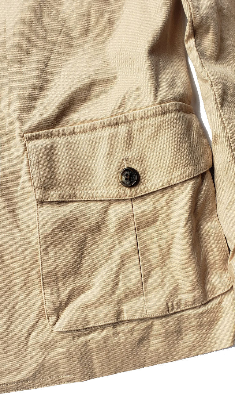 Ralph Lauren Tan Canvas Jacket