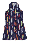 Rare Vintage Tommy Hilfiger Surf Print Shirt Dress