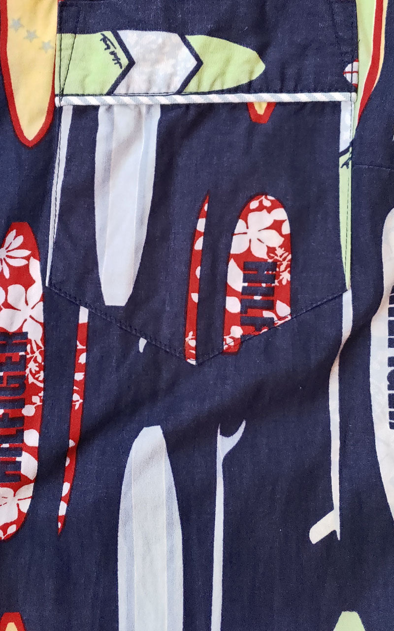 Rare Vintage Tommy Hilfiger Surf Print Shirt Dress