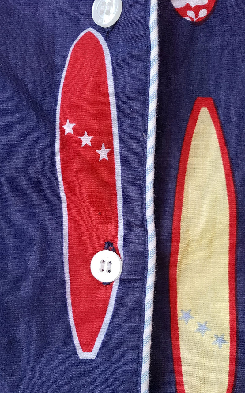 Rare Vintage Tommy Hilfiger Surf Print Shirt Dress