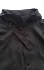Vintage 70s Removable Neck Tie Blouse