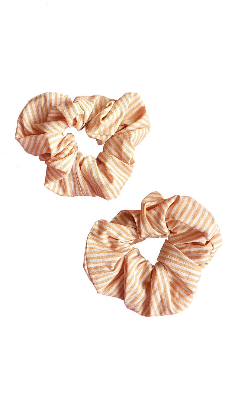Circus Tent Stripe Scrap Scrunchies