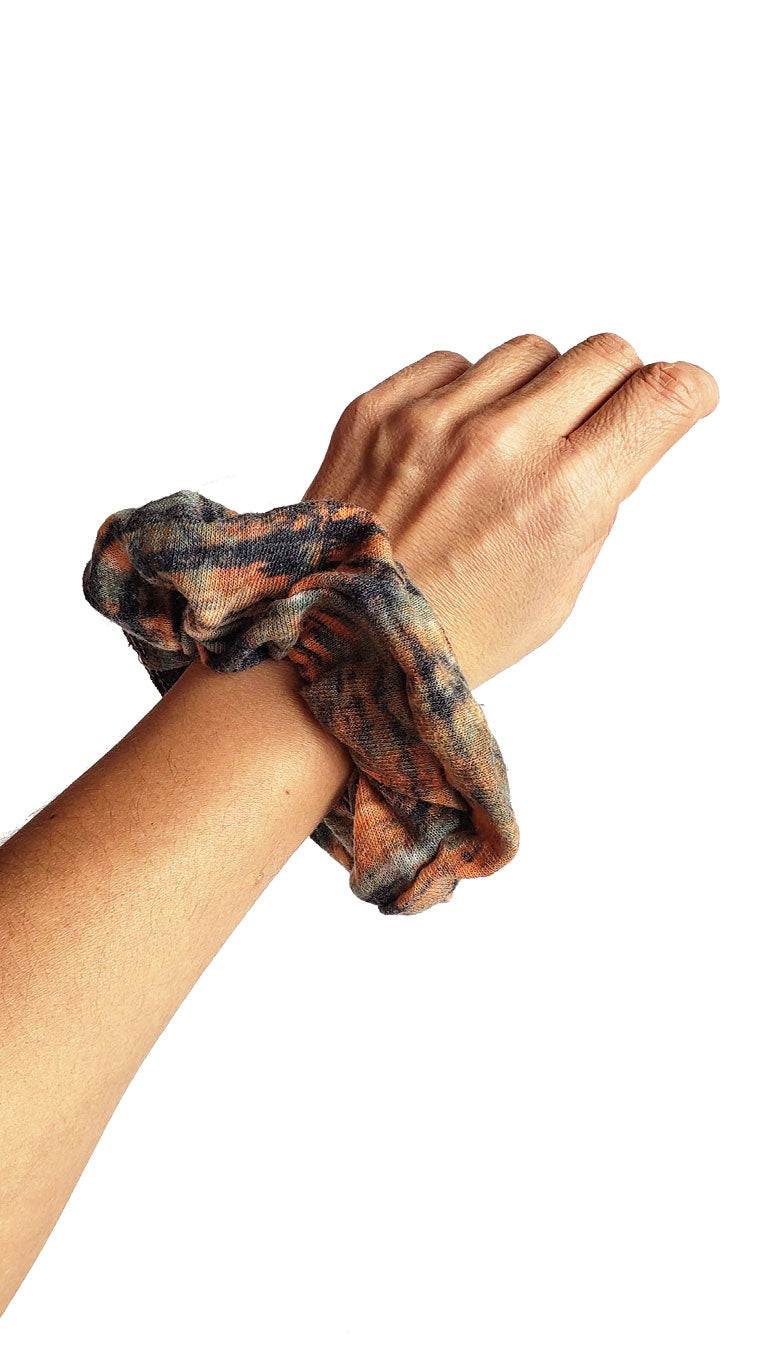 City Grunge Scrap Scrunchie