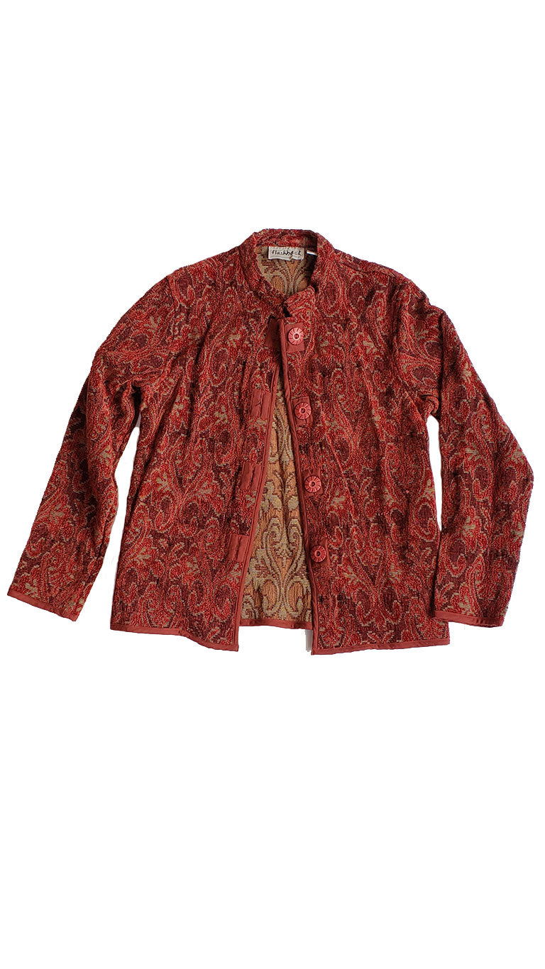 Vintage 90s Flashback Tapestry Jacket