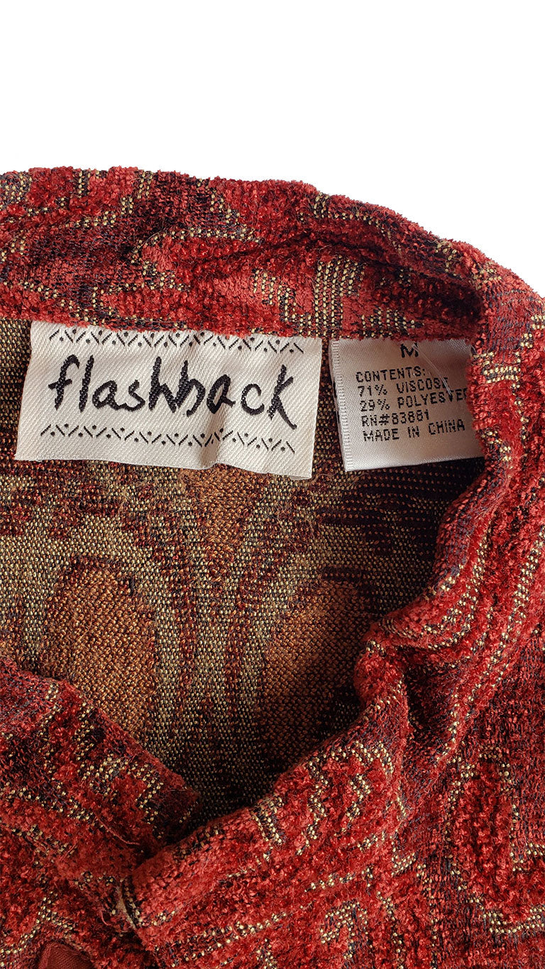 Vintage 90s Flashback Tapestry Jacket