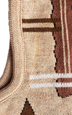 Vintage Men's Southwestern Print Sweater Vest