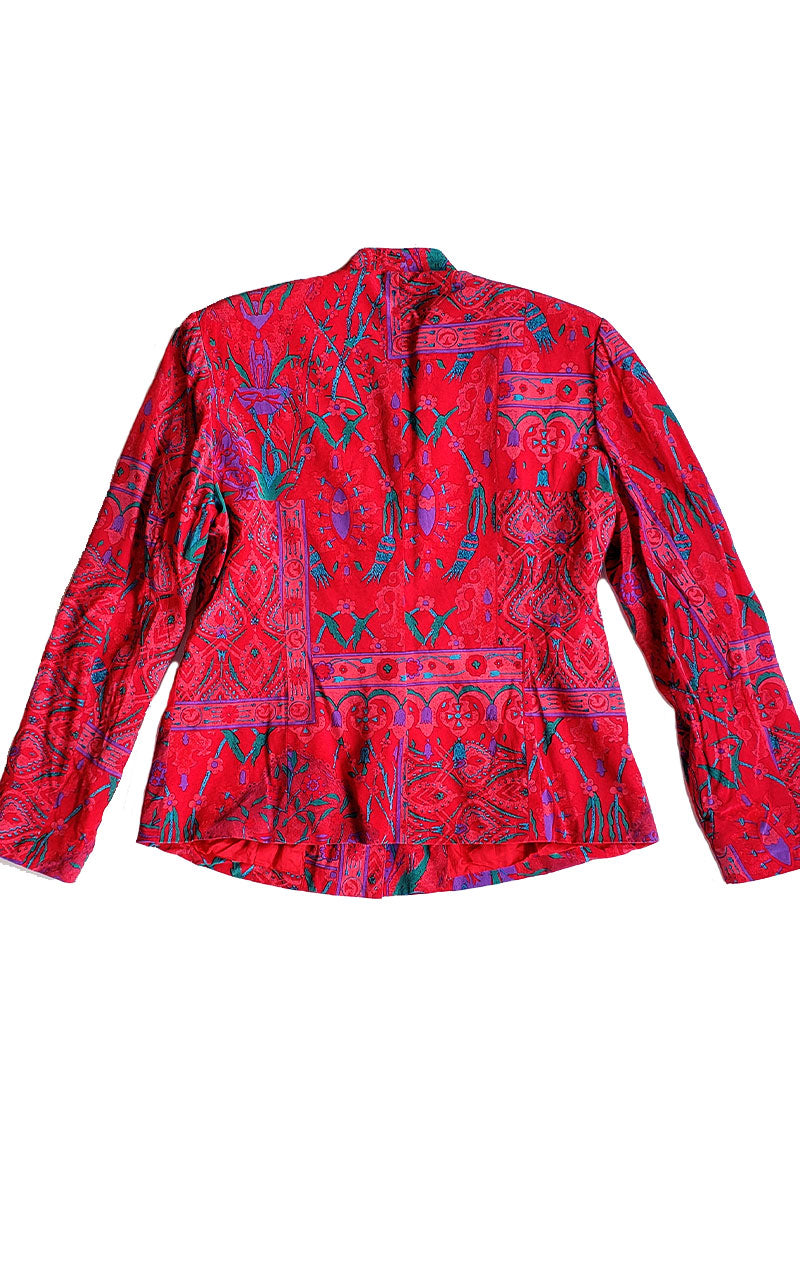 Vintage Anne Crimmins for UMI Collections Hot Pink Blazer