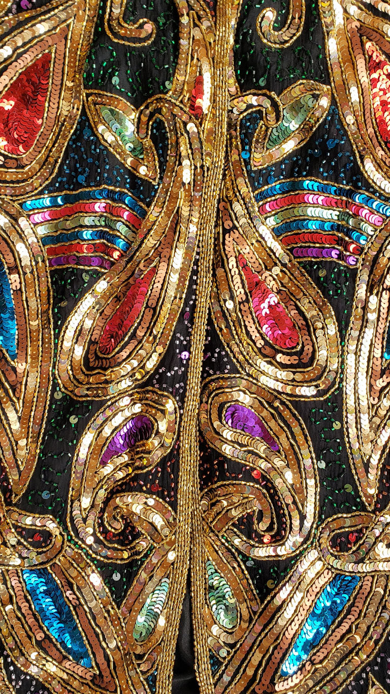 Vintage Laurence Kazar NY Sequined Jacket