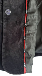 Boy's Black Velvet Blazer