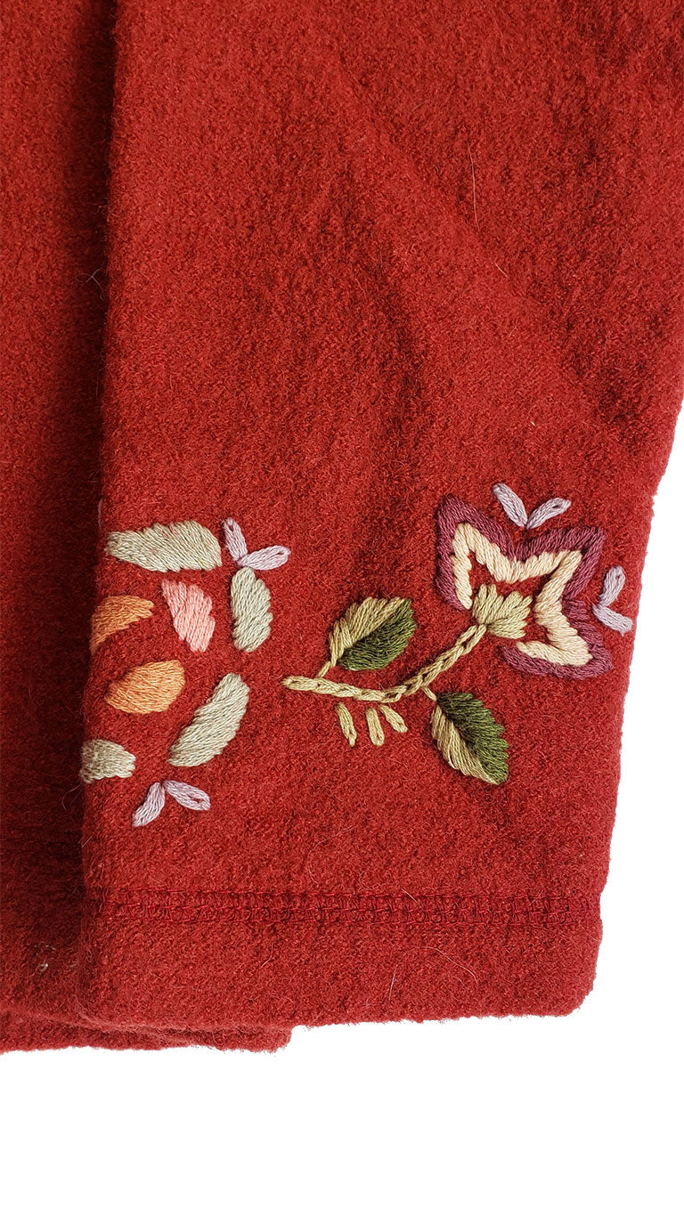 Vintage Fresh Groove Rust Embroidered Jacket