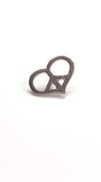 Vintage Peace & Love Pin