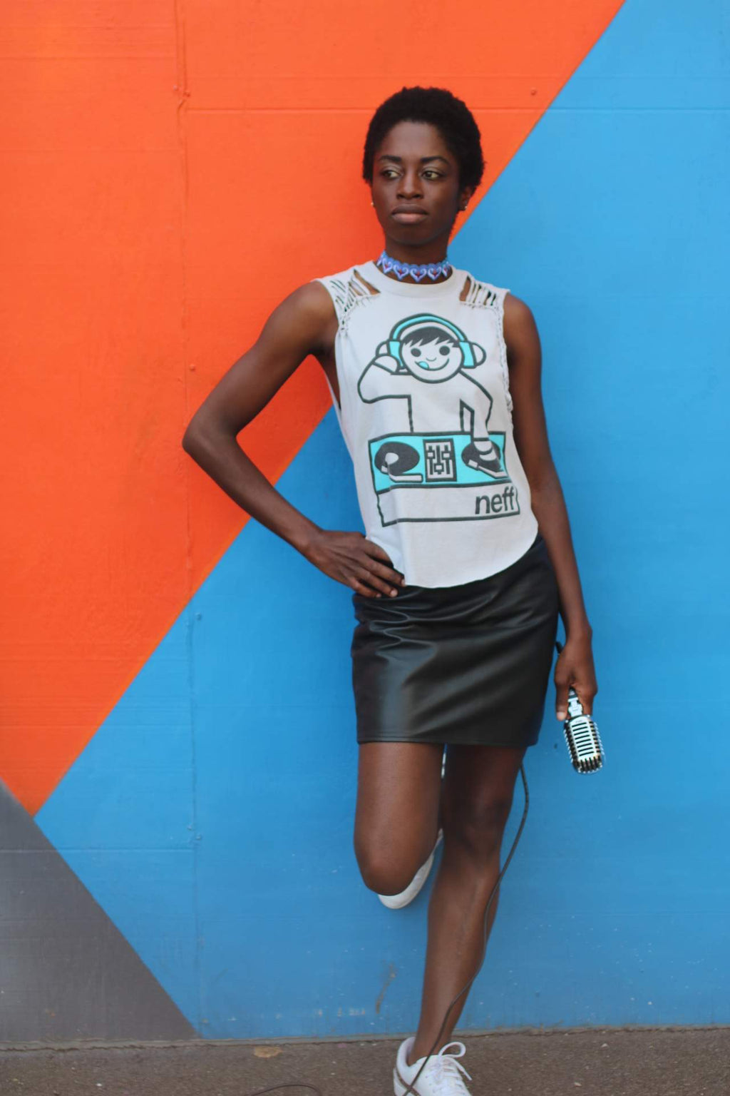 Neff DJ Slashed Tee (Only 1)