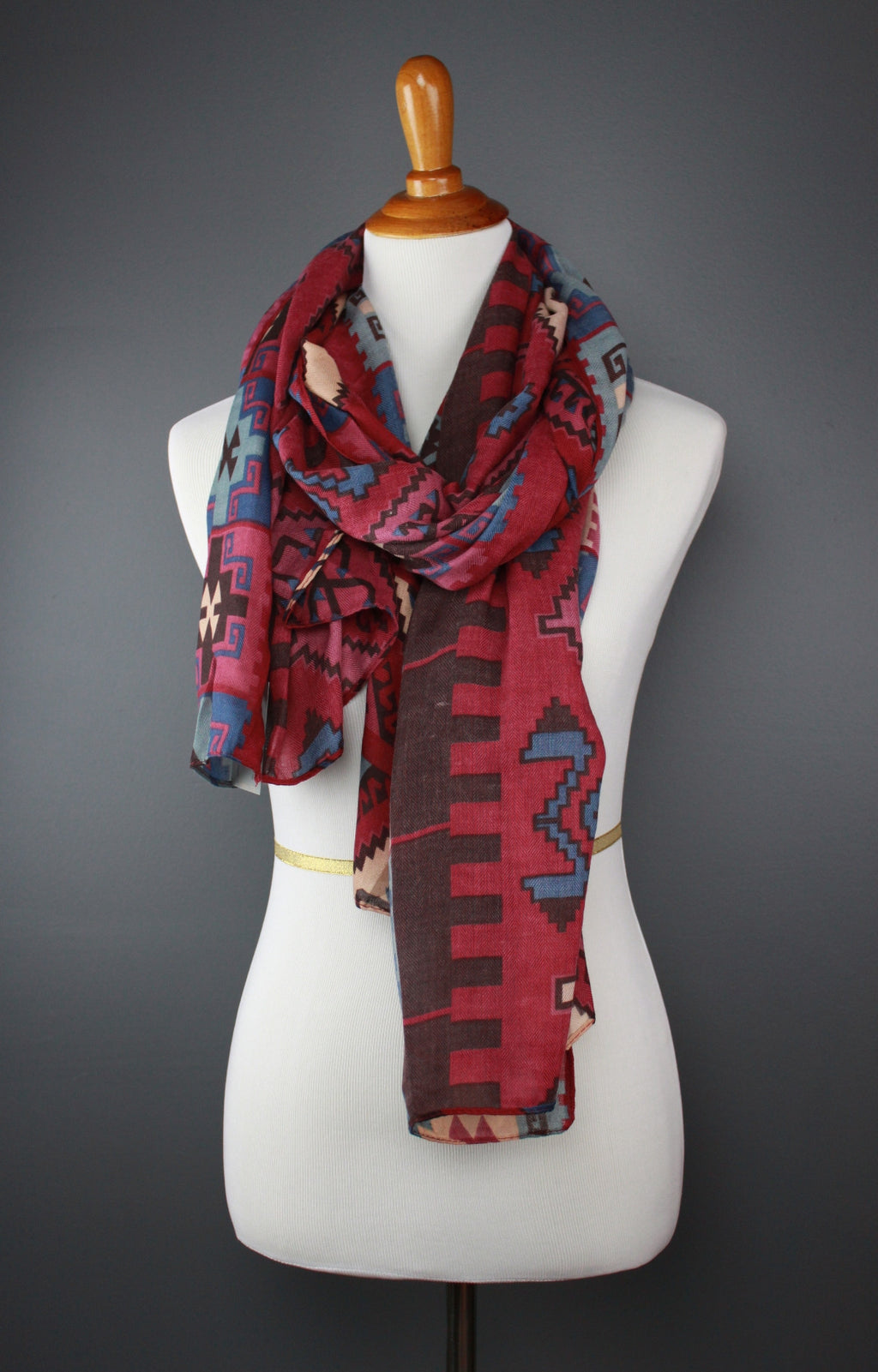 Aztec Desert Scarf - dressform