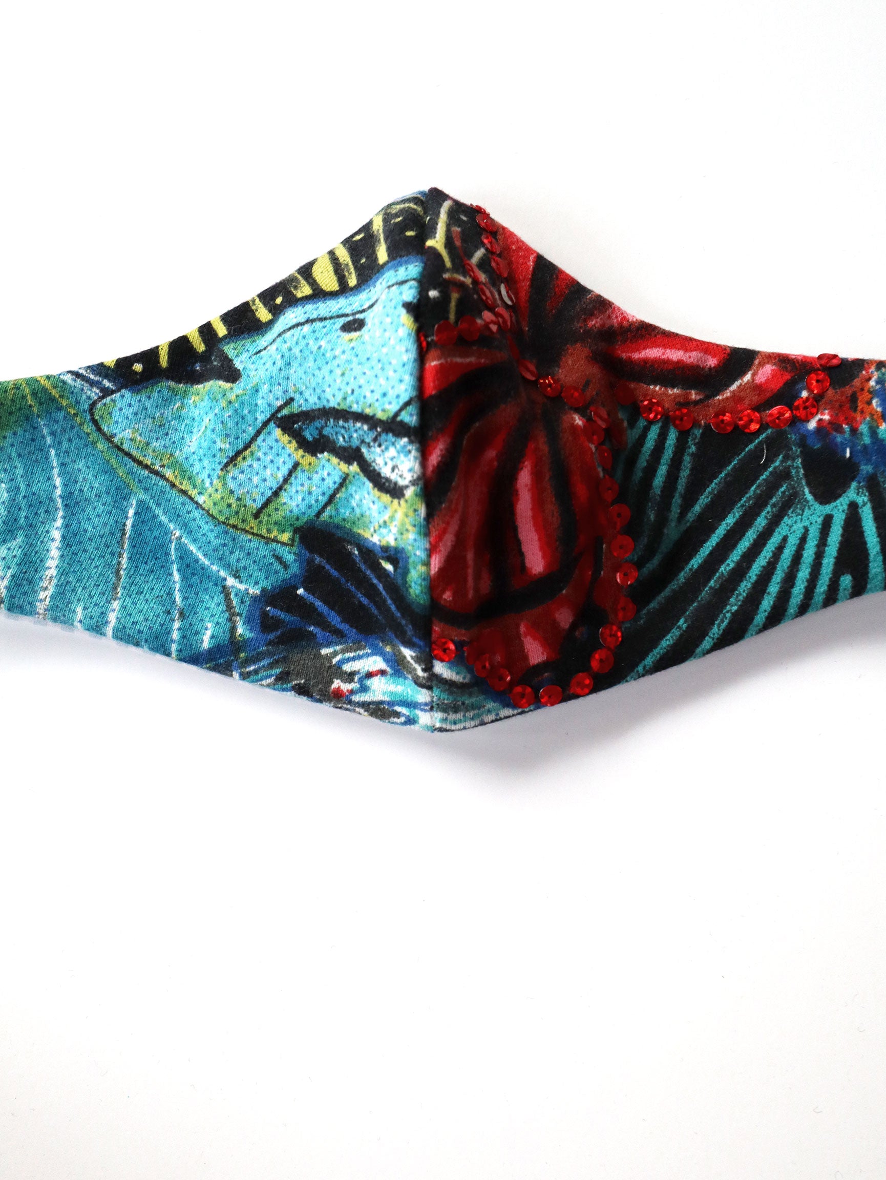 Reversible Butterfly Print Mask 3