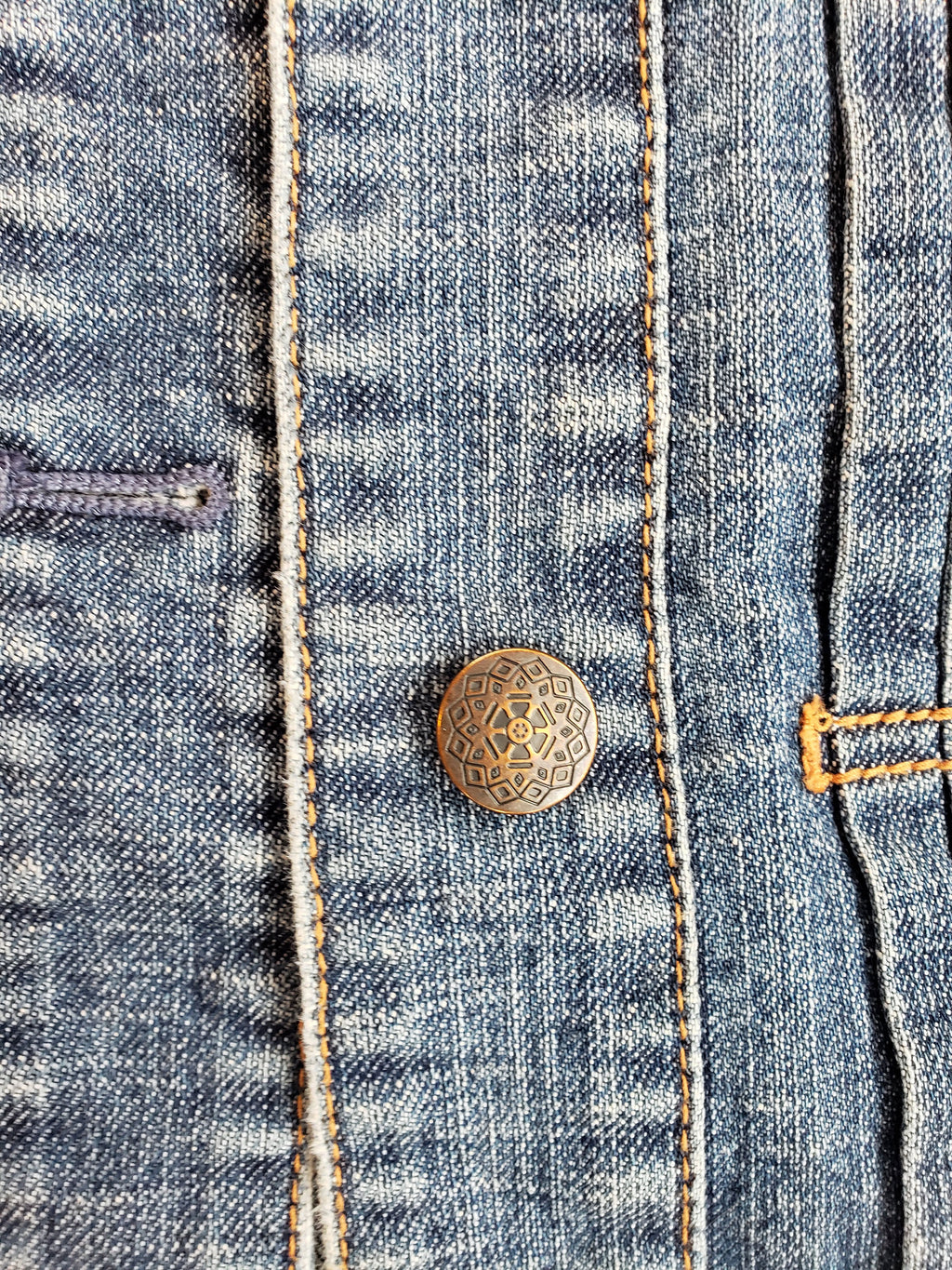 Chico's Platinum Denim Jacket