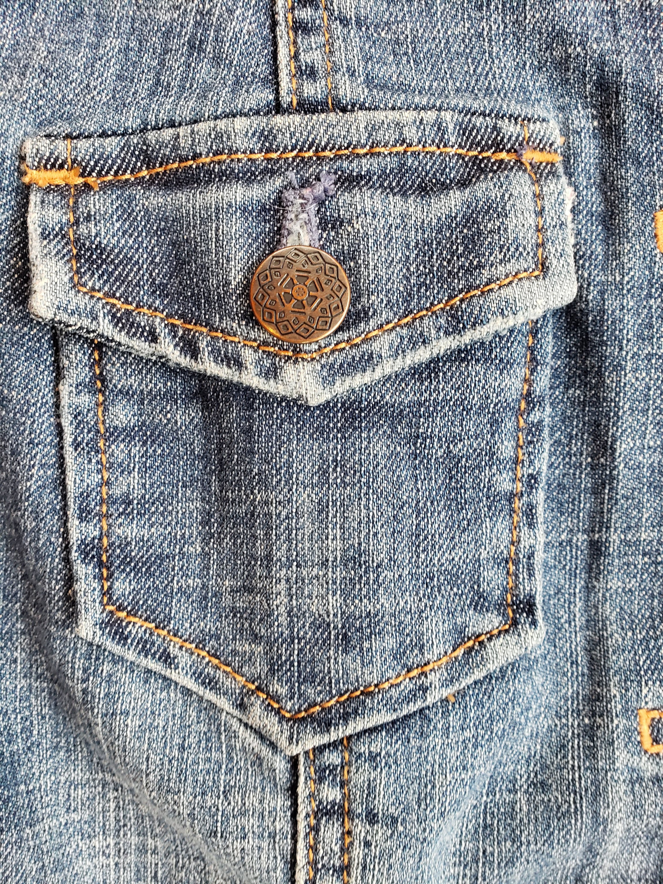 Chico's Platinum Denim Jacket