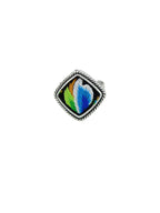 Diamond Shaped Embroidered Ring