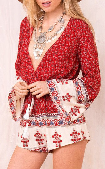 Nowhere Woman Romper (Only 1 left!)