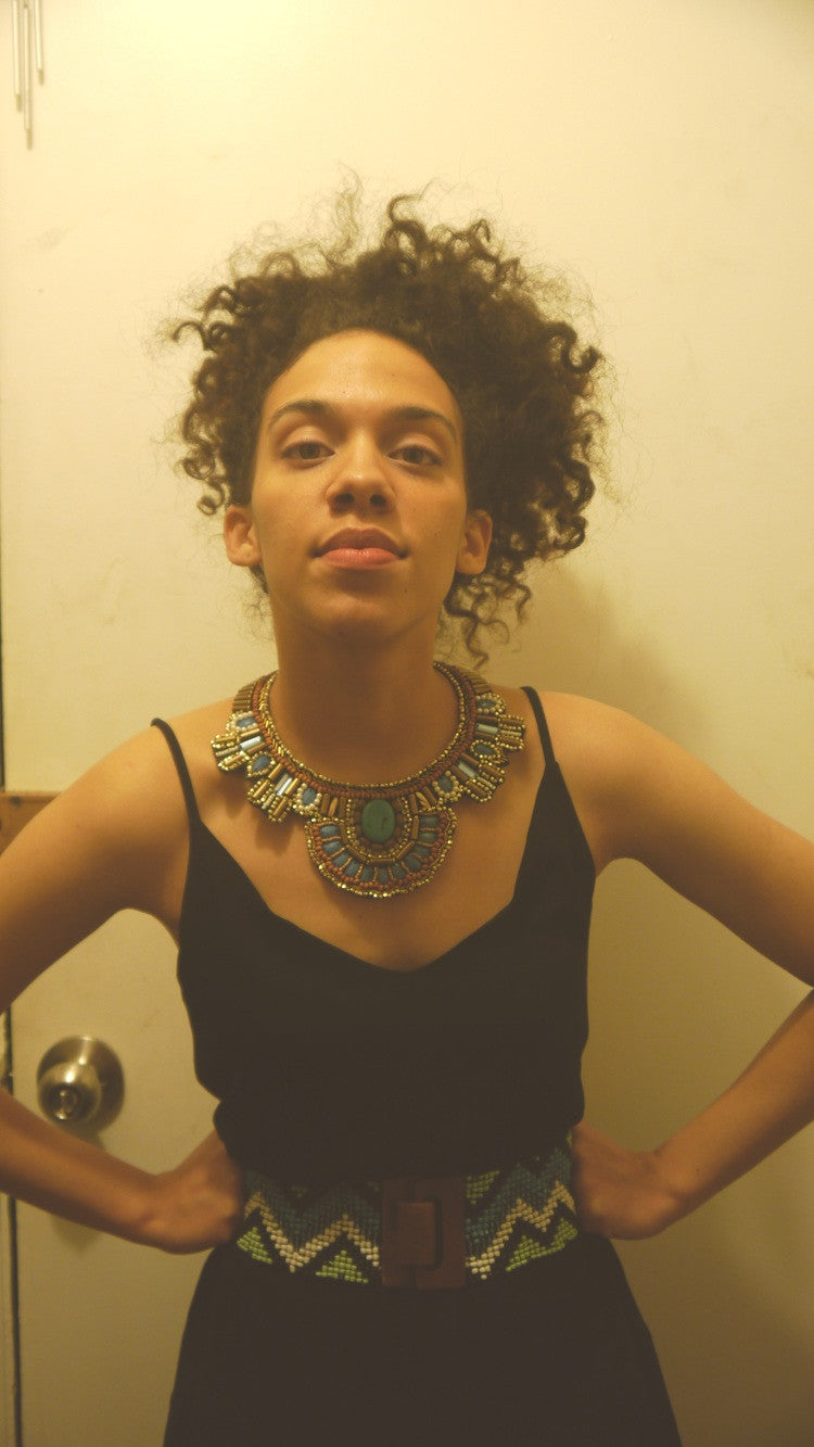 Meridian Seed Bead Stretch Belt