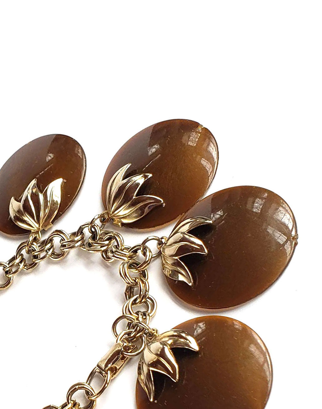 Vintage Bakelite Charm Bracelet - Rare